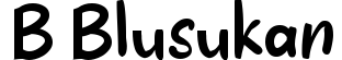 b Blusukan