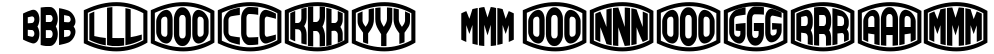 Blocky Monogram