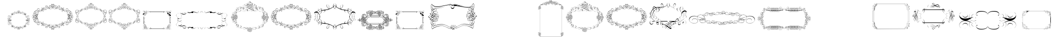 Calligraphic Frames Soft