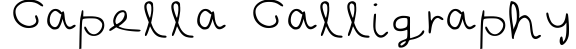 Capella Calligraphy