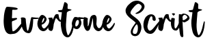 Evertone Script