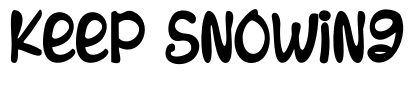 Keep Snowing