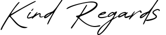Kind Regards