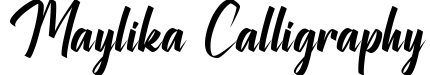 Maylika Calligraphy