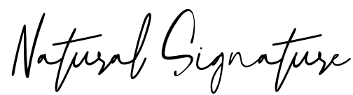 Natural Signature