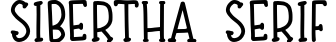 Sibertha Serif