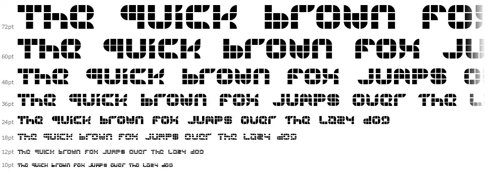 9sqgrdfont waterfall