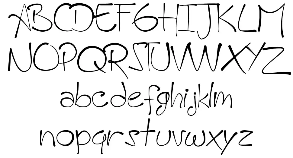 A HandMade Fontfont specimens