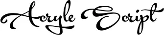 Acryle Script