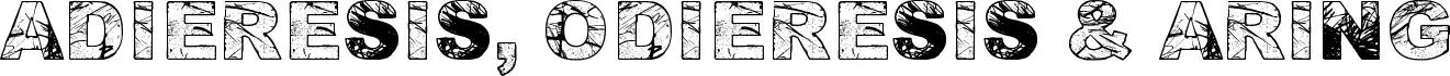 Adieresis, Odieresis & Aring