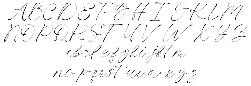 Aerpthinefont specimens