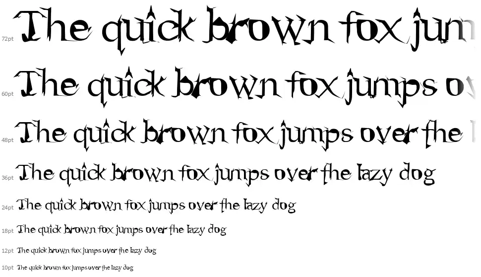Alienfont waterfall