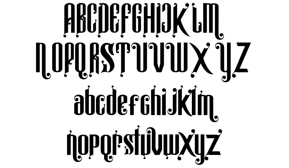 Alistair Morrisonfont specimens