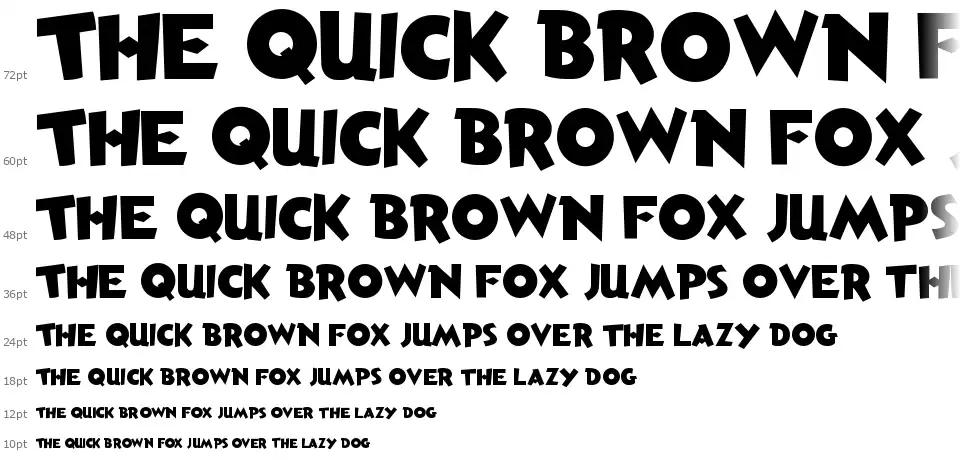Anderson Torchy the Battery Boyfont waterfall