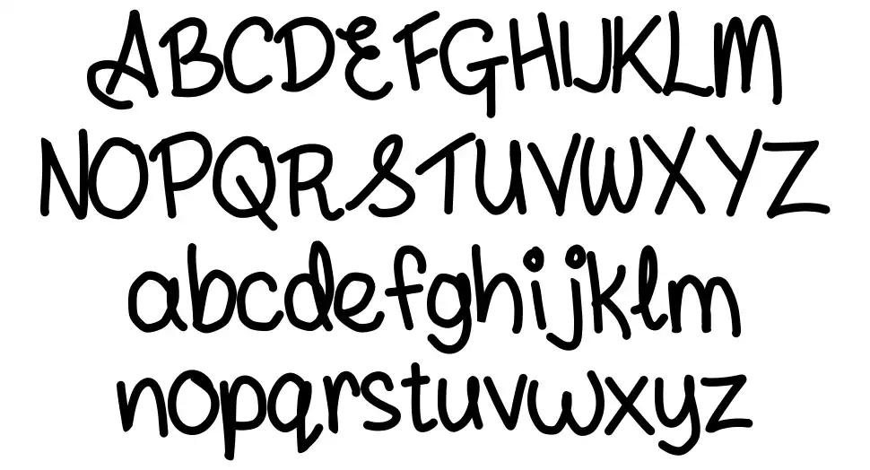 Andyallshortfont specimens