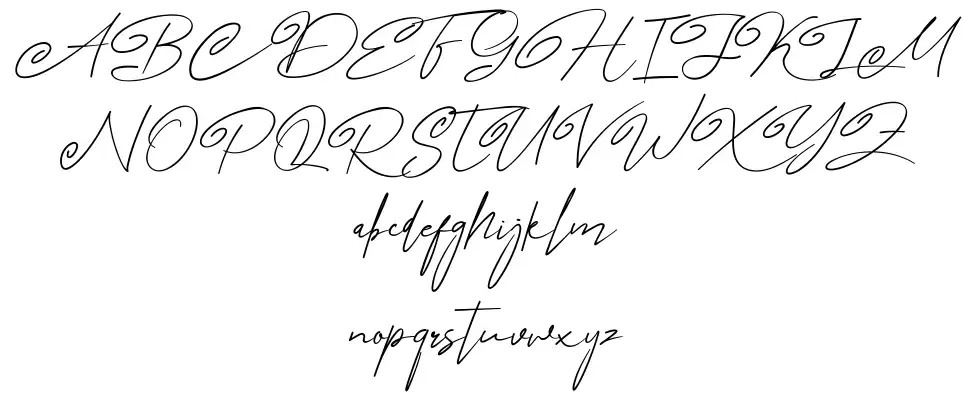 Angers Scriptfont specimens