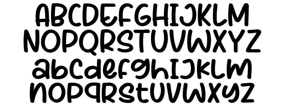 Anything Skribblefont specimens