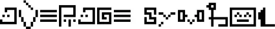 Average symbol