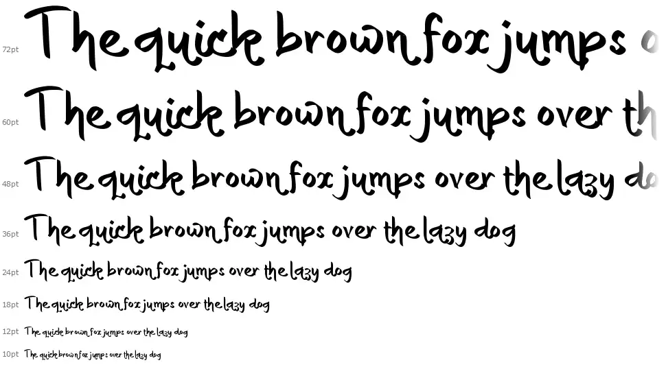 b Berlebaran Onlinefont waterfall