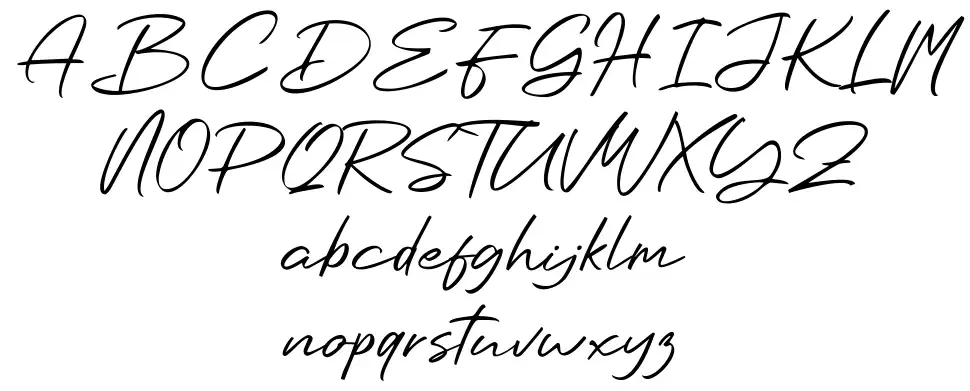 Beauty Windfont specimens
