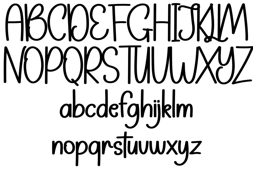Big Boyfont specimens