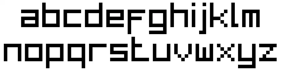 Bit Lowfont specimens