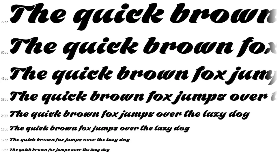 Black Foxfont waterfall