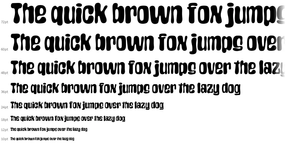 Black Namefont waterfall