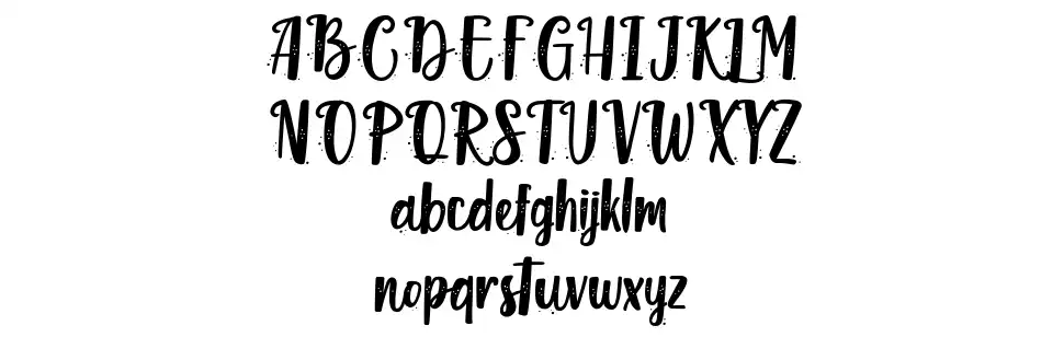 Blisk Rhythmfont specimens