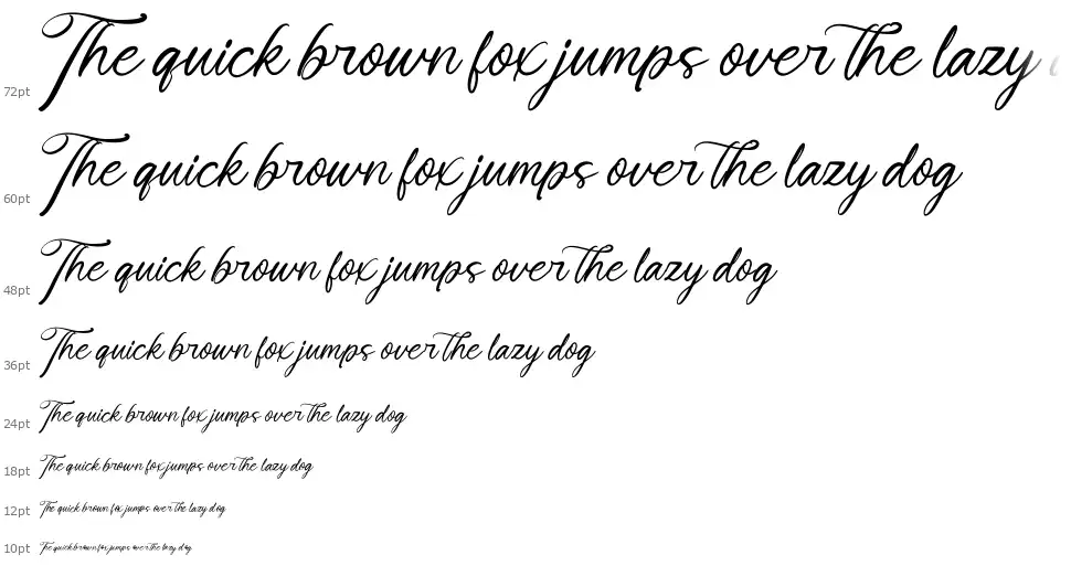 Bloomin Gflowfont waterfall