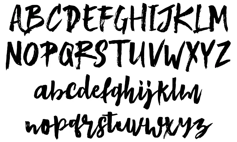 Blueskyfont specimens