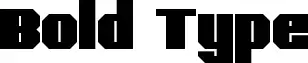 Bold Type