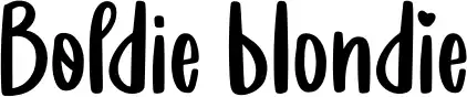 Boldie Blondie