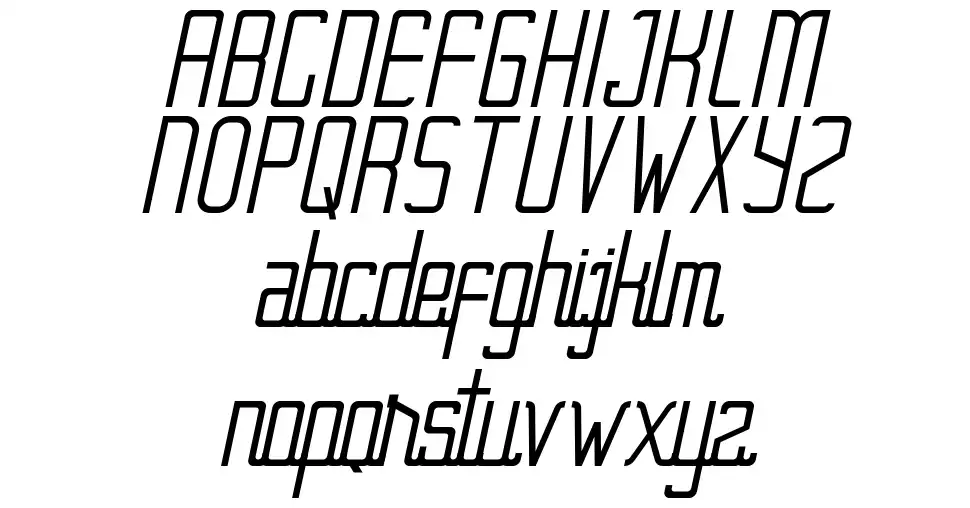 BraceLinefont specimens