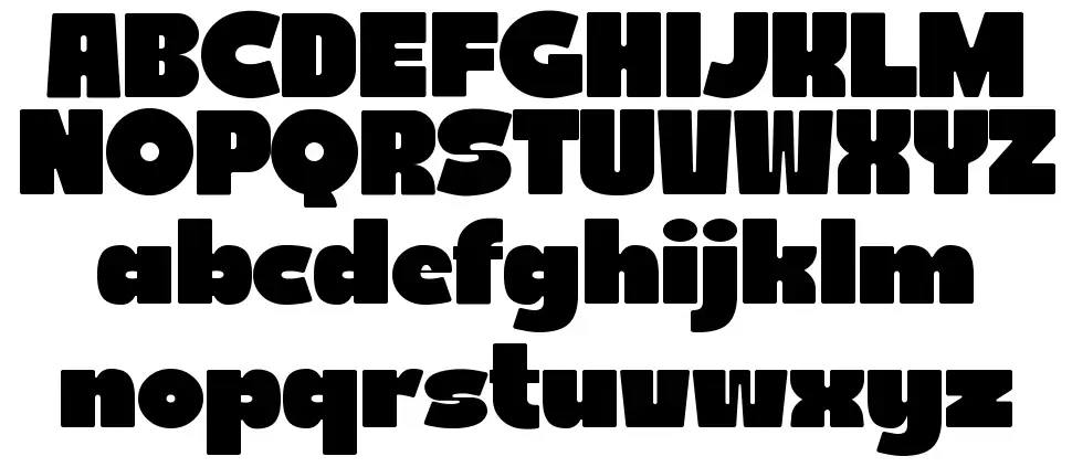 Budoka Okazy Budokafont specimens