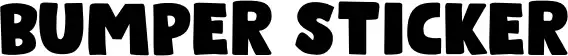 Bumper Sticker
