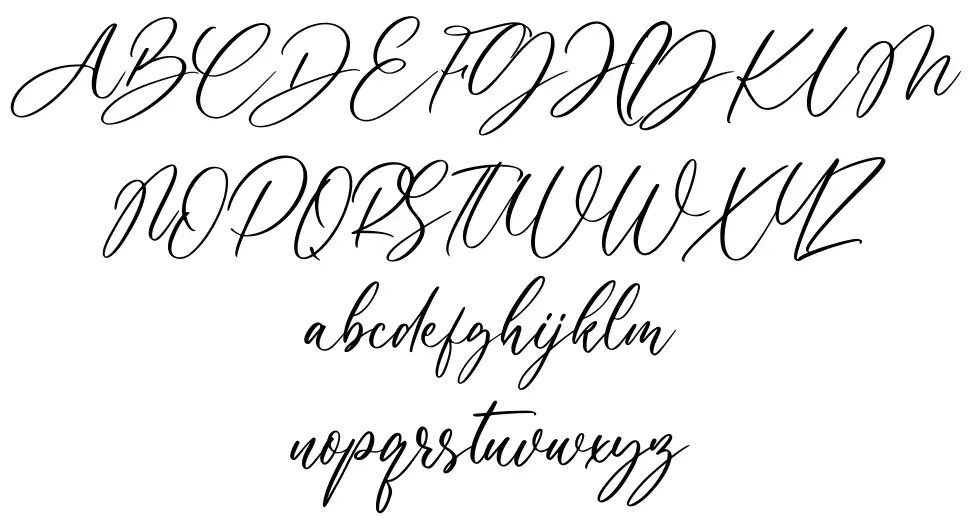 Butterlinefont specimens