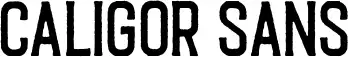 Caligor Sans
