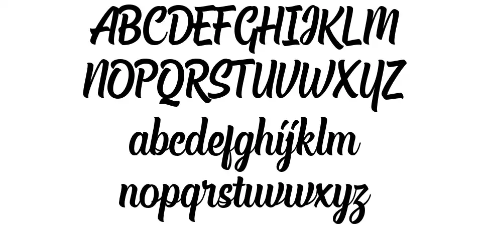 Chuck Noon Scriptfont specimens