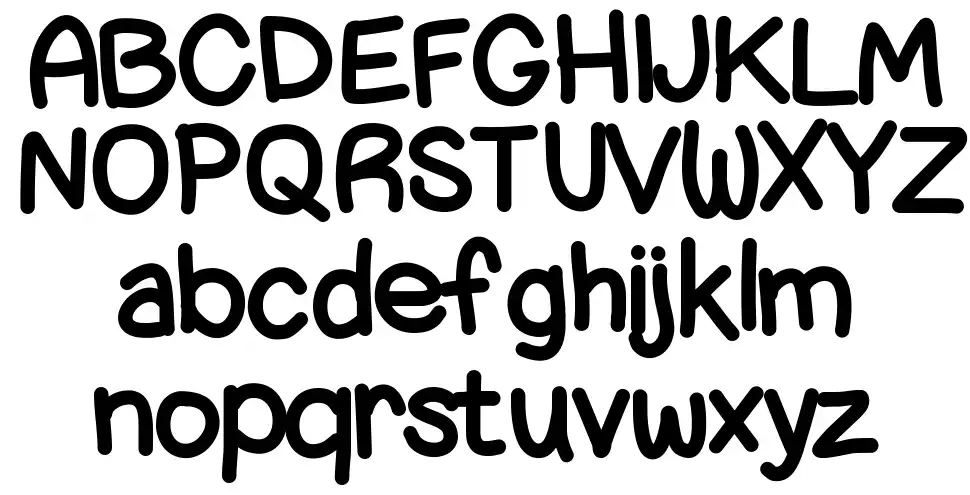 ChunkyNessfont specimens