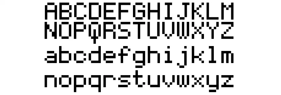 Coder's Cruxfont specimens