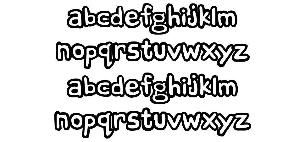 Comic Andyfont specimens