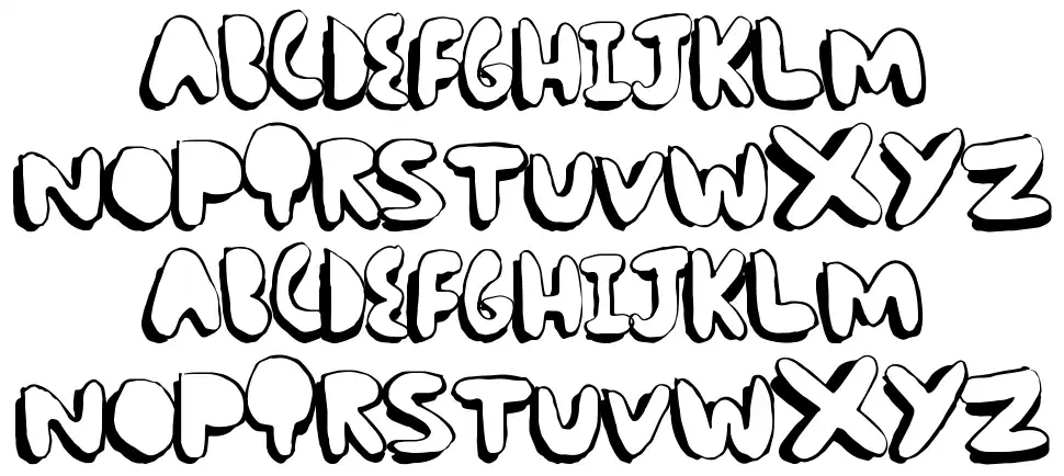 Comic Chubfont specimens