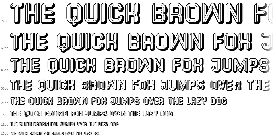 Commonfont waterfall