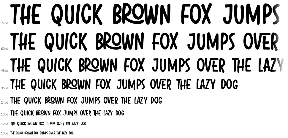 Cooper Jacksonfont waterfall