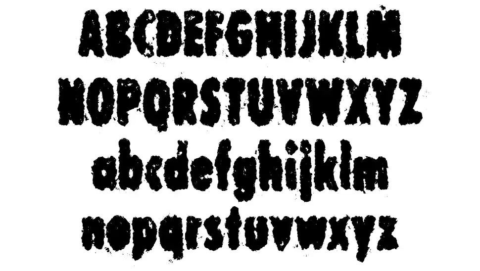 Corrupt Governmentfont specimens