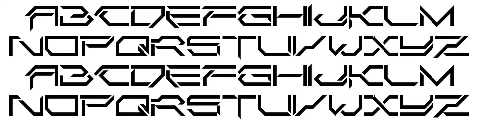 Corruptor Clean LDRfont specimens