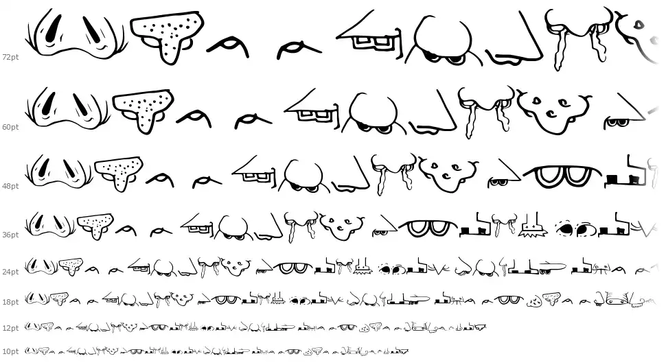 Creature Builderfont waterfall
