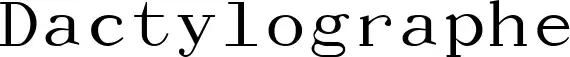 Dactylographe