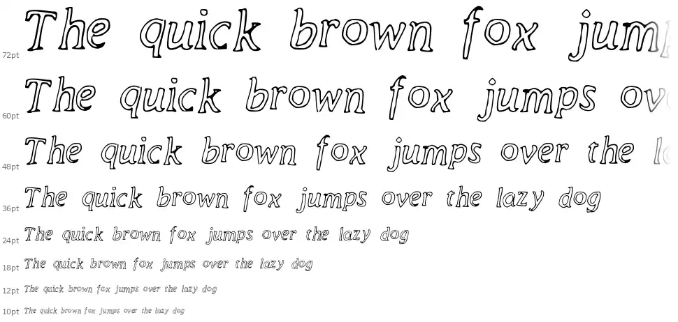Dear Studio Audiencefont waterfall